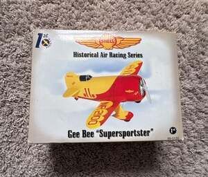 First Gear Shell Historical AirRacingSeries GeeBee Supersportster Die-Cast Model